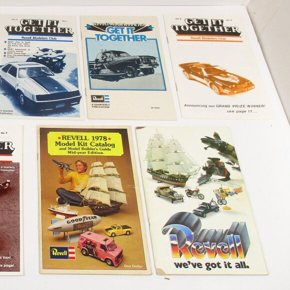 8 Revell Modelers Club Get It Together Magazine Newsletter  1979 - 80 Model Kit - Picture 3 of 9